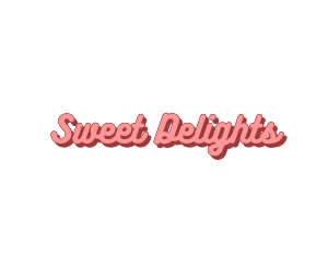 Sweet Bakery Wordmark logo design