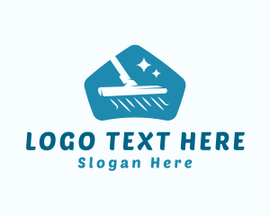 Cleaning Services - House Vacuum Cleaner logo design