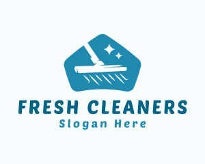 House Vacuum Cleaner logo design