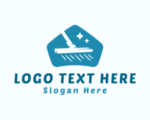 Cleaning - House Vacuum Cleaner logo design