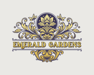 Wedding Event Florist logo design