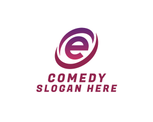Modern Letter E Logo