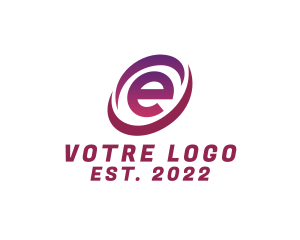 Clan - Modern Letter E logo design