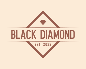 Generic Diamond Badge logo design