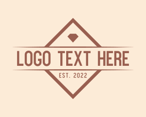 Deluxe - Generic Diamond Badge logo design