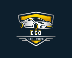 Sports Car - Car Transportation Detailing logo design