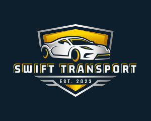 Car Transportation Detailing logo design