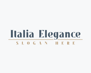 Elegant Luxury Business logo design