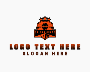 Basketball Sports League Logo