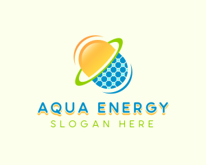 Energy Solar Panel logo design