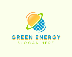 Energy Solar Panel logo design