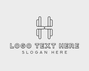 Letter H - Professional Firm Letter H logo design