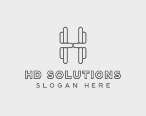 Professional Firm Letter H logo design