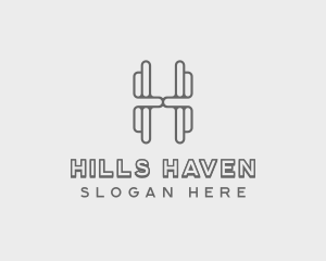 Professional Firm Letter H logo design