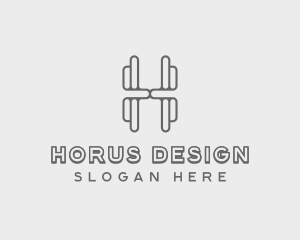 Professional Firm Letter H logo design