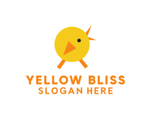 Yellow Chicken Poultry logo design