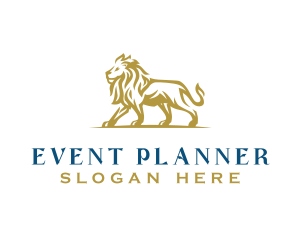 Management - Premium Lion Business logo design