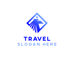 Star Eagle Airport logo design
