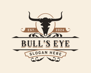 Agriculture Bull Ranch  logo design