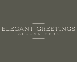 Elegant Consulting Business logo design