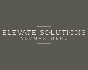 Elegant Consulting Business logo design