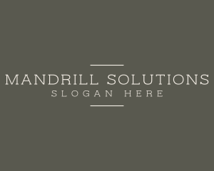 Elegant Consulting Business logo design