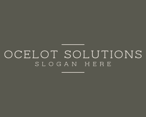 Elegant Consulting Business logo design