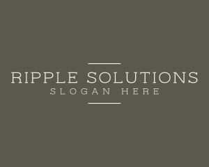 Elegant Consulting Business logo design