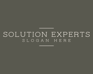 Elegant Consulting Business logo design