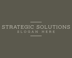 Consulting - Elegant Consulting Business logo design