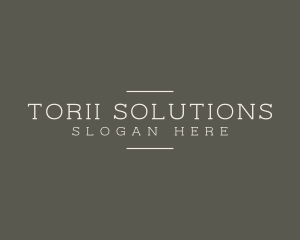 Elegant Consulting Business logo design