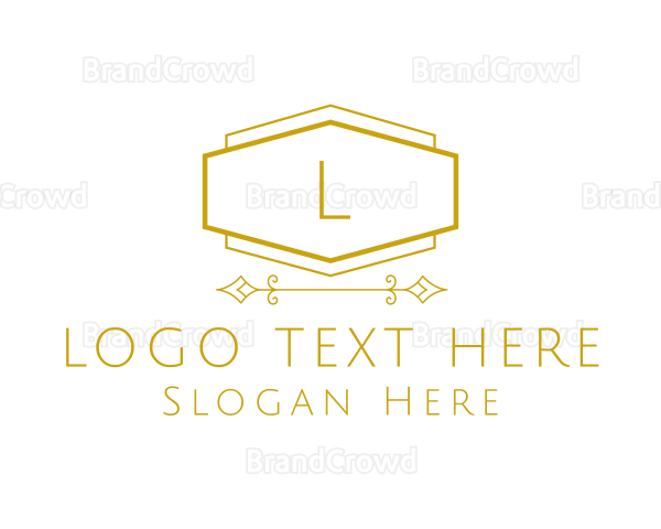 Luxurious Fashion Boutique Logo