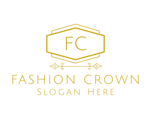 Luxurious Fashion Boutique logo design