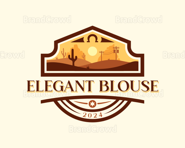 Sand Desert Outdoor Logo