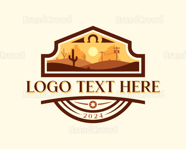 Sand Desert Outdoor Logo