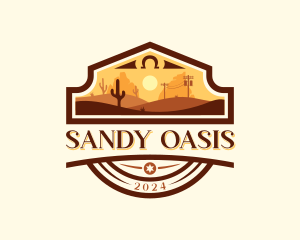 Dune - Sand Desert Outdoor logo design