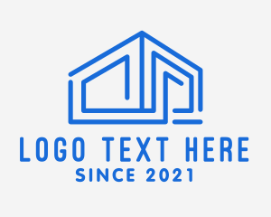 Freight - Warehouse Property Building logo design