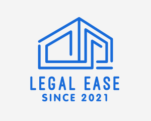 Storage House - Warehouse Property Building logo design