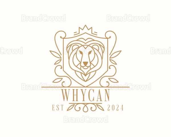Elegant Regal Lion Logo
