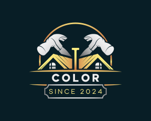 Renovation - Hammer Renovation Contractor logo design