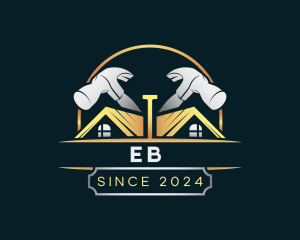 Renovation - Hammer Renovation Contractor logo design