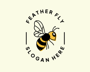 Honeybee Insect Farm logo design