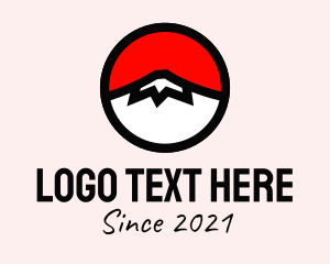 Destination - Japanese Mountain Peak logo design