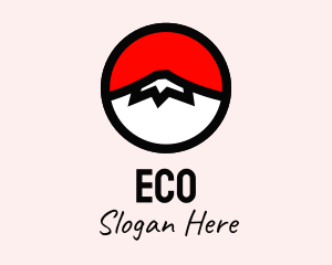 Japanese Mountain Peak Logo