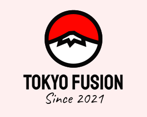 Japanese Mountain Peak logo design