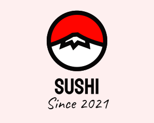 Japanese Mountain Peak logo design