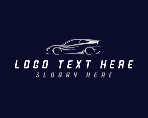 Velocity - Car Fast Racing logo design