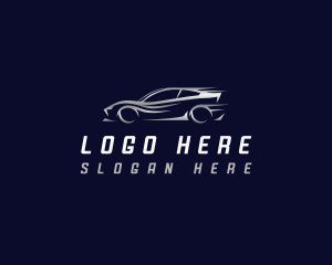 Car Fast Racing  Logo