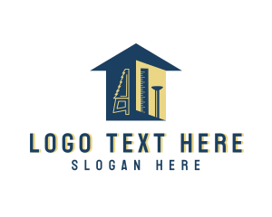 Contractor - House Handyman Tools logo design