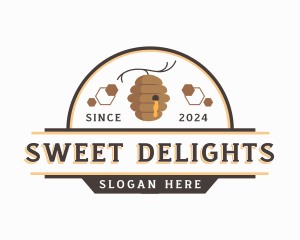 Beehive Honey Farm logo design